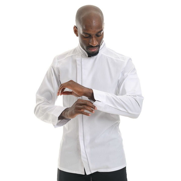 veste de cuisine élégante prêt du corps