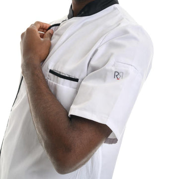 Veste de cuisine manches courtes robur