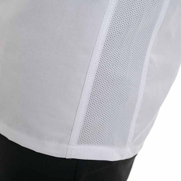 veste de cuisine empiecement maille respirant robur