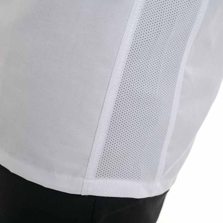 veste de cuisine empiecement maille respirant robur
