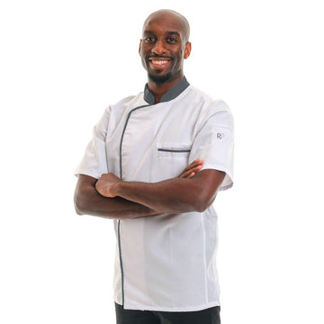 VESTE DE CUISINE Energy LISERÉ anthracite ROBUR