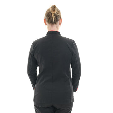 veste cuisiniere élégante cintrée