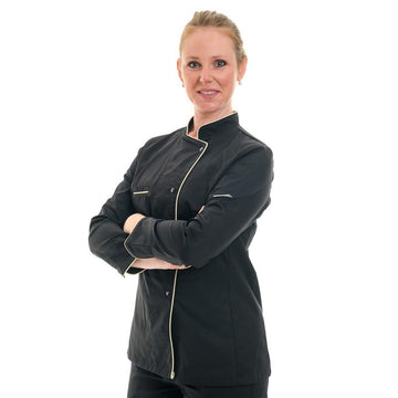 Veste de cuisine femmes or
