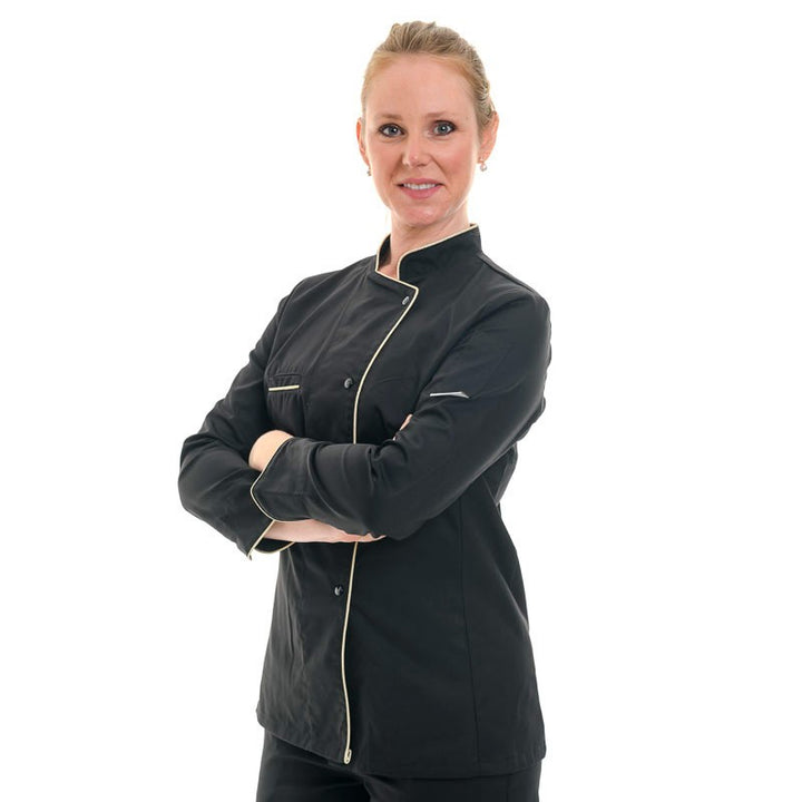Veste de cuisine femmes or
