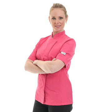 veste de cuisine rose manelli
