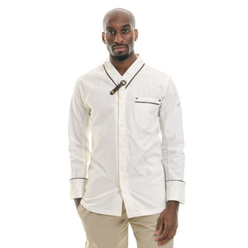 Veste de Cuisine Navarre Homme écru - LAFONT