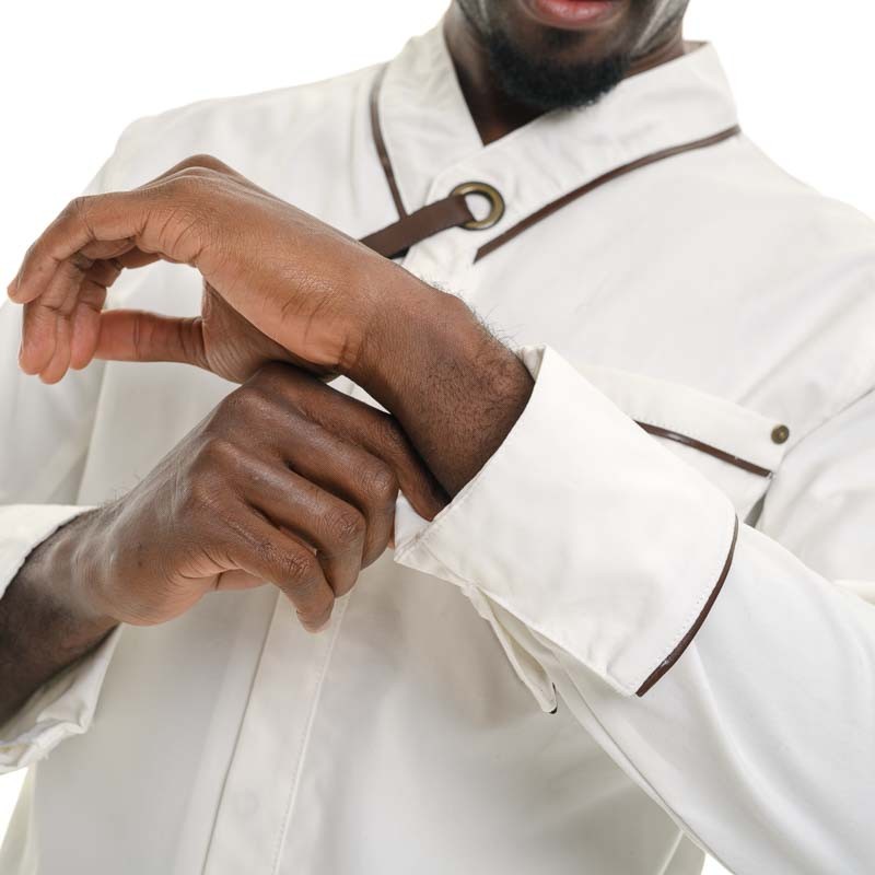 veste de cuisine écru lafont