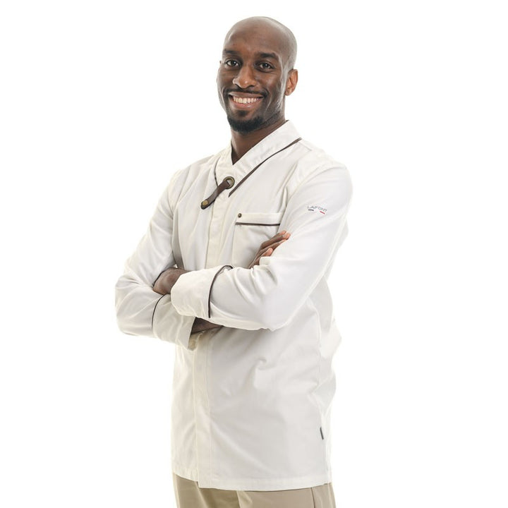 Veste de cuisine écru manches longues Lafont