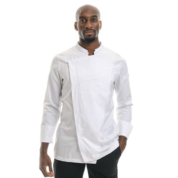 Blouse de cuisine blanche pour homme lafont qualité supérieure