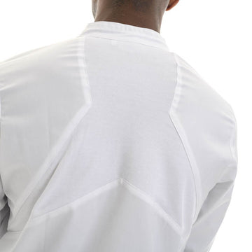 veste de cuisine empiecement maille