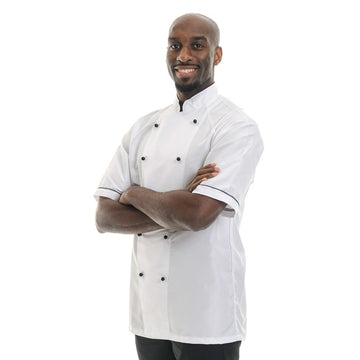 Veste de cuisine boutons amovibles