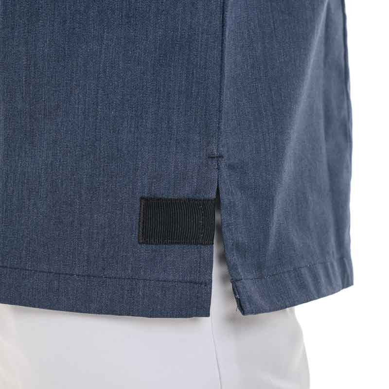 veste de cuisine shade blue denim