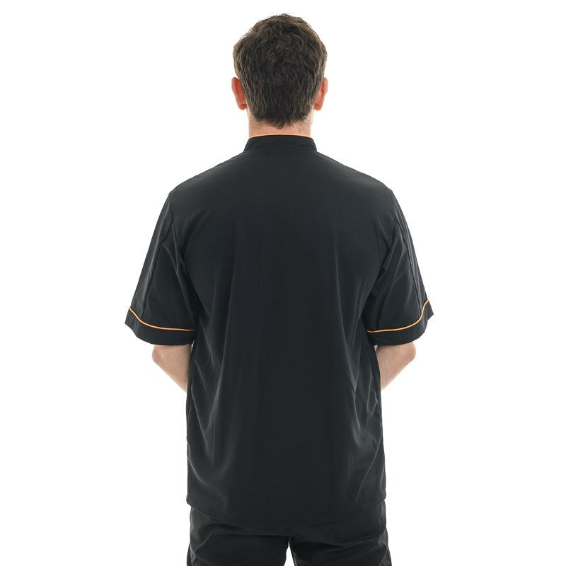 veste de cuisine noire