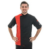 Veste de Boucher Noir et Rouge - MANELLI