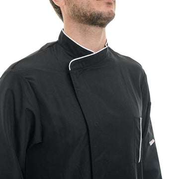 Veste de cuisine manches retroussables