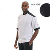 Veste de Cuisine Blanche Respirante First MM - EGOCHEF
