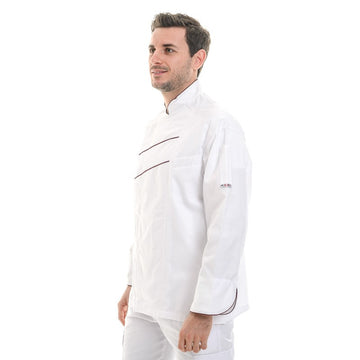 VESTE DE CUISINE ULTRA CONFORT, facilement lavable en machine