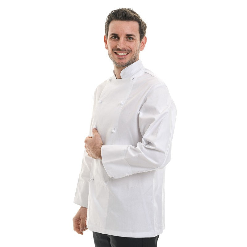 veste de cuisine egochef boutons à attacher