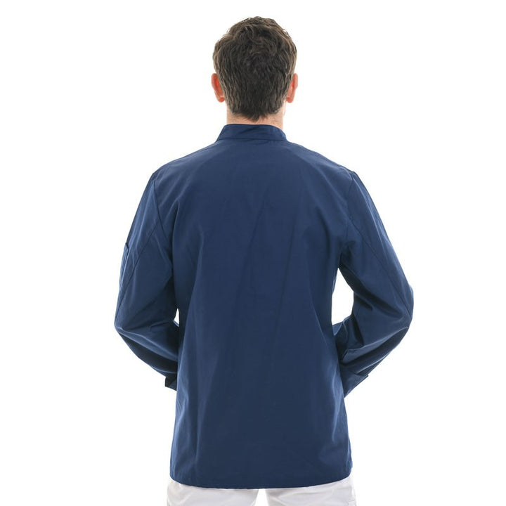 veste de cuisine bleu inspiration mer