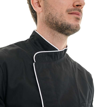 Veste chef cuisinier noir