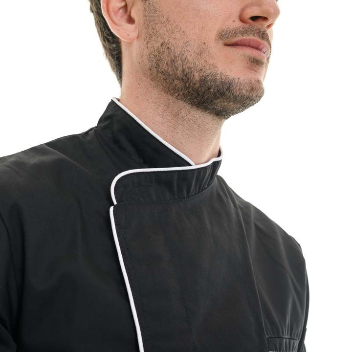 Veste chef cuisinier noir