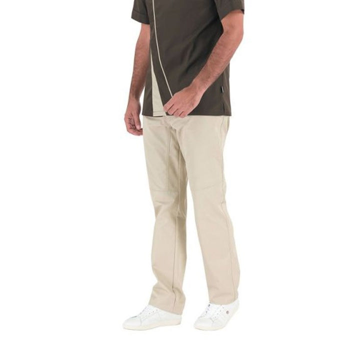 pantalon de cuisine porté