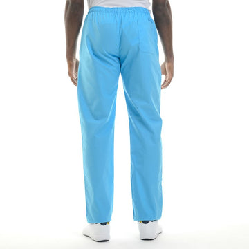 pantalon médical bleu turquoise manelli