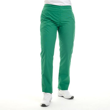 Pantalon élastique vert sapin homme femme mixte infirmier pas cher