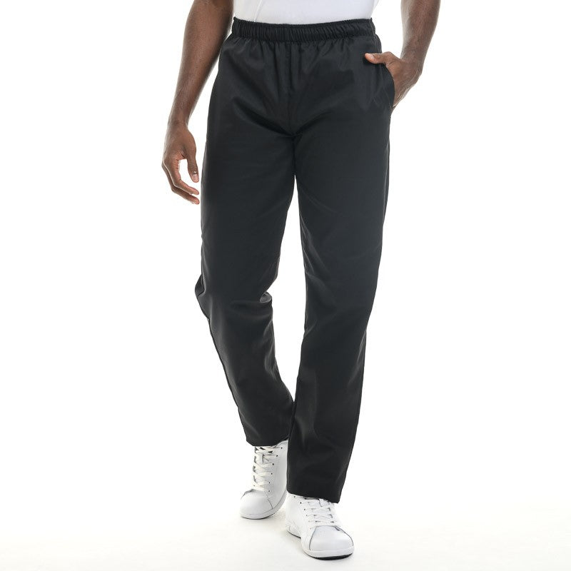 Pantalon de Pâtissier noir Manelli mixte homme