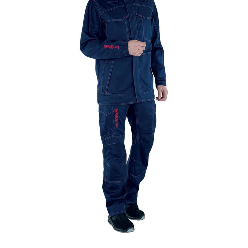 Pantalon de Travail Homme Aetius Bleu Marine - ADOLPHE LAFONT
