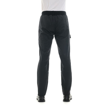 Pantalon de travail de cuisine noir à poche