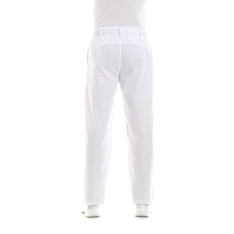 Pantalon de cuisine Louis blanc Manelli mixte
