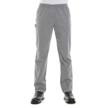 Pantalon de Cuisine Carreaux Noirs homme