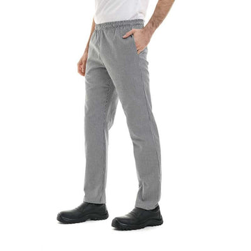 Pantalon de Cuisine Carreaux Noirs promotion