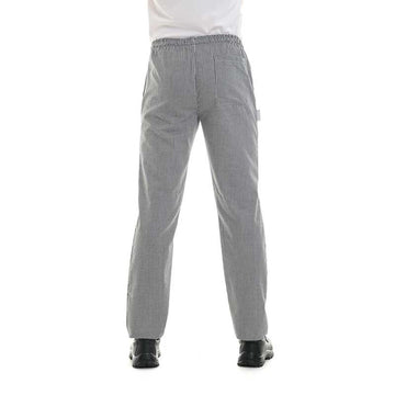 Pantalon de Cuisine à petits carreaux noirs et blancs
