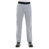 Pantalon de Cuisine Blanc Ligne Bleu Marine - MANELLI
