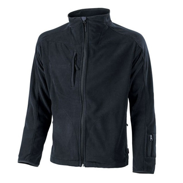 Veste de travail polaire noir très confortable pour homme ou femme