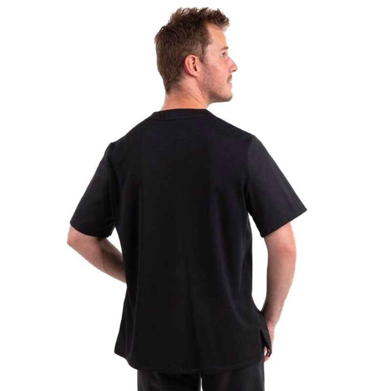 tunique médical noire manelli