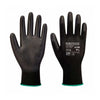 Gant de Protection Nylon Enduit Noir - PORTWEST