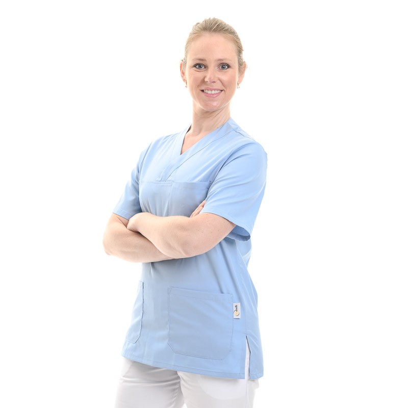 tunique medicale deux poches femme