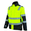 Blouson de Travail Unisexe Jaune Fluo Hivi/Noir - ADOLPHE LAFONT