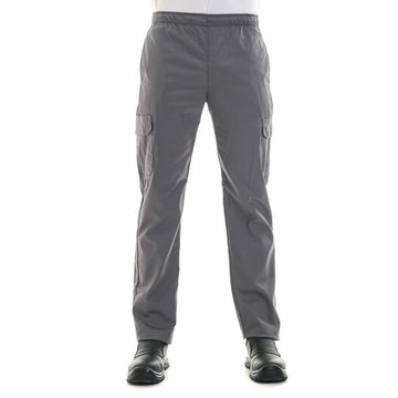 Pantalon médical  gris poches latérales