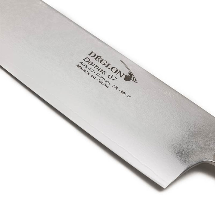 Lame 25cm Couteau de chef Damas