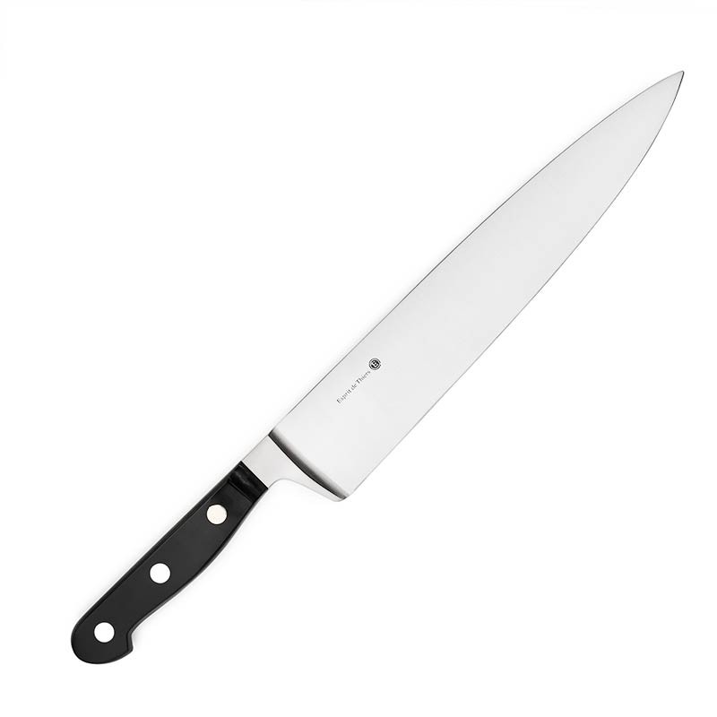 Deglon 25cm Chef's Knife with Pressed Wood and Rivets -