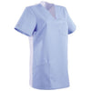 Tunique Médicale Femme Mat Bleu Ciel et Blanc - LAFONT SANTE