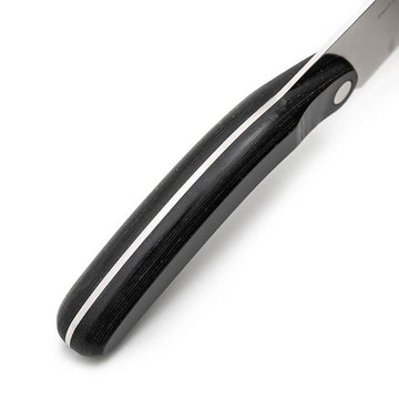 Couteau Santoku Silex Premium 18 cm Alvéolé Bois Pressé - DEGLON - 6