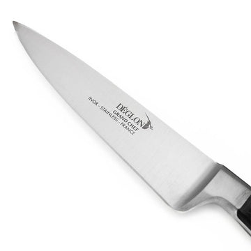 Couteau de Cuisine Office Grand Chef 10cm Bois Pressé Rivet - DEGLON - 4