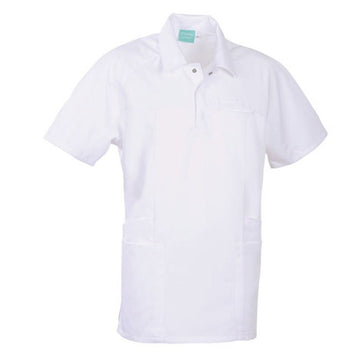 Tunique médicale homme blanche 2LUC