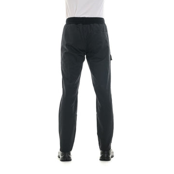 Pantalon de Cuisine Confort Noir 1 poche arrière