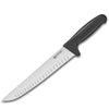 Couteau de Boucher Alvéolée Manche Noir 23cm - FISCHER